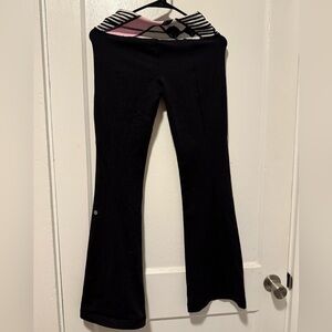 Lululemon reversible flare leggings